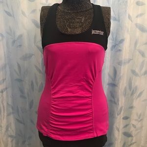 Jazzercise Athletic Top with built-in shelf bra